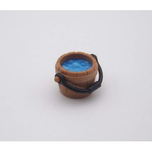 PLAYMOBIL (L12109) MOYEN-AGE - Seau en Bois avec Eau 6005 5637 6936