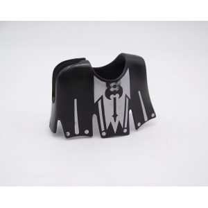 PLAYMOBIL (L5153) MOYEN-AGE - Parure Armure pour Cheval Dragon Noir 4160 Abimée