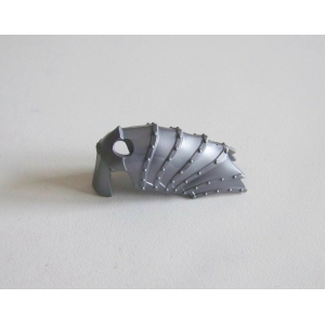 PLAYMOBIL (L5174) MOYEN-AGE - Protection Casque Gris Clair Tête Cheval 4014 4937
