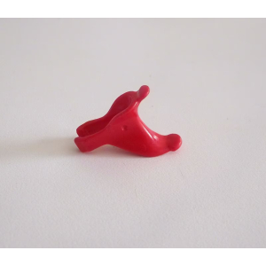 PLAYMOBIL (L5101) MOYEN-AGE - Selle Rouge pour Cheval de Chevaliers