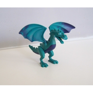 PLAYMOBIL (L5246) MOYEN-AGE - Petit Dragon Bleu & Turquoise 6cm de Haut 5481