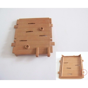 PLAYMOBIL (L2105) MOYEN-AGE - Plancher Marron 2ème Etage Tour Siège 3887 cassée