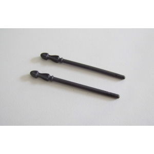 PLAYMOBIL (L2230) MOYEN-AGE - Lot de 2 Flèches Grises Munitions Baliste Arbalète