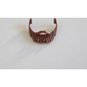 PLAYMOBIL (0709) BARBES - Barbe Marron Irrégulière avec Moustache