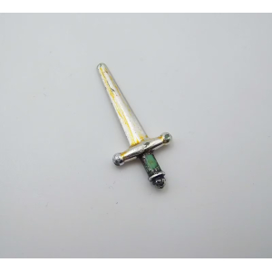 PLAYMOBIL (L23c02) MOYEN-AGE - Epée Argent Vintage 3130 3135 3172 3568 Abimée