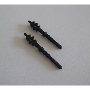 PLAYMOBIL (L2320) MOYEN-AGE - Lot de 2 Massues Noires