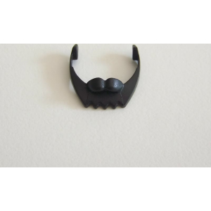 PLAYMOBIL (0714) BARBES - Barbe Noire Droite avec Moustache