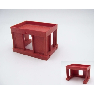 PLAYMOBIL (L9136) ASIE - Support Toit avec Fenêtres Forteresse 5479 5480