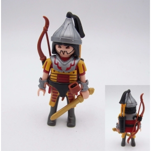 PLAYMOBIL (L9212) ASIE - Samouraï Jaune & Rouge 5493