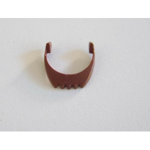 PLAYMOBIL (0727) BARBES - Barbe Marron Droite sans Moustache