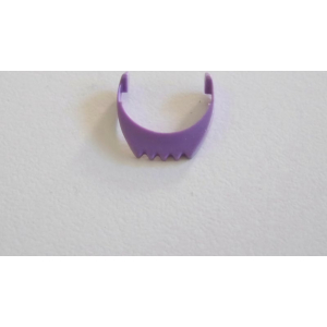 PLAYMOBIL (0735) BARBES - Barbe Violet Droite sans Moustache 4572