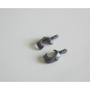 PLAYMOBIL (0531) PIEDS - Paire d'Eperons Gris Adulte Nouveau Modèle