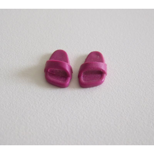 PLAYMOBIL (0507) PIEDS - Paire de Sandale Chausson Fuchsia Dur Adulte
