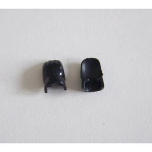 PLAYMOBIL (0846) BRAS - Paire de Gants Noir 4694 4214 4835 5118 5438 5890 5288