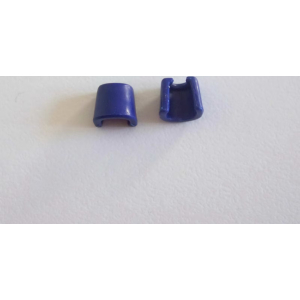 PLAYMOBIL (0858) BRAS - Paire Manchettes Longues Bleu Foncé 3652 3791 3939 5581