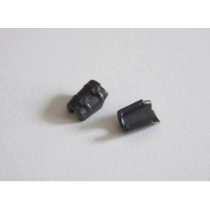 PLAYMOBIL (0807) BRAS - Lot de 2 Manchettes Gris Foncé Protection Avant Bras