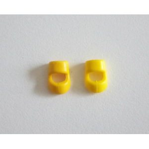 PLAYMOBIL (0827) BRAS - Paire d'Epaulettes de Protection Jaune Enfants 3709 4132