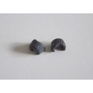 PLAYMOBIL (0851) BRAS - Manchettes Fourrure Gris Foncé 3153 3157 3319 4437 4433