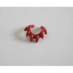 PLAYMOBIL (E513) INDIENS - Collier Marron en Griffes d'Ours