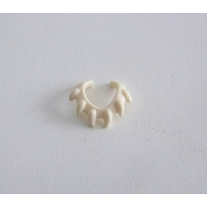 PLAYMOBIL (E540) INDIENS - Collier Blanc en Griffes d'Ours