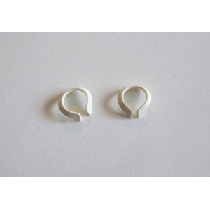 PLAYMOBIL (0651) COU - Lot de 2 Cols Blanc