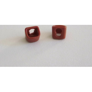 PLAYMOBIL (0253) Lot 2 Attaches Etuis Marron Clair pour Ceinture ou Bandoulière