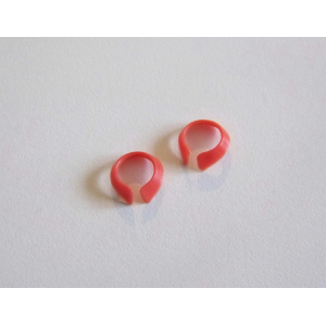PLAYMOBIL (0645) COU - Lot de 2 Cols Rouge Vintage