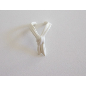 PLAYMOBIL (0672) COU - Foulard Blanc Long avec Noeud