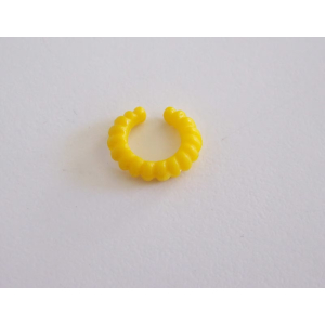 PLAYMOBIL (0674) COU - Foulard Col Roulé Jaune Vintage