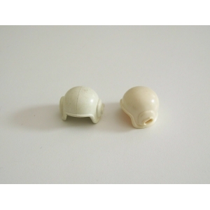 PLAYMOBIL (03c06) Lot de 2 Chapeaux Adulte Casque Blanc Pilote Hélicoptère Jauni
