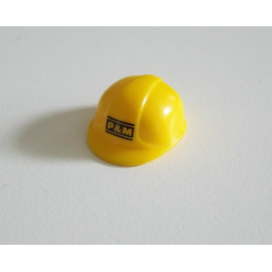 PLAYMOBIL (03170) Chapeau Adulte Casque Jaune P&M Chantier