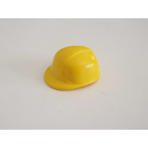 PLAYMOBIL (0350) Chapeau Adulte Casque Jaune Chantier Port