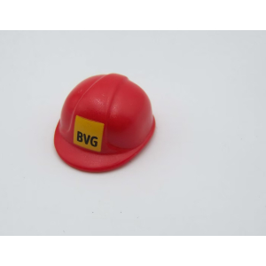 PLAYMOBIL (0364) Chapeau Adulte Casque Rouge BVG Chantier