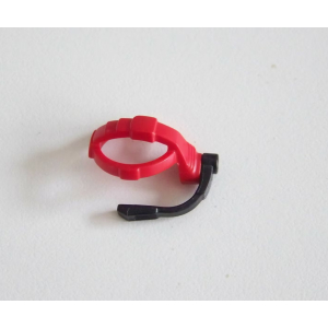 PLAYMOBIL (03182) Chapeau Adulte Casque Rouge avec Micro Noir 3092 3289 4473