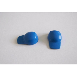 PLAYMOBIL (03231) Lot de 2 Chapeaux Adulte Casquettes Bleues Bord Large 3563