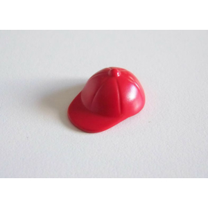 PLAYMOBIL (03198) Chapeau Adulte Casquette Rouge Style Baseball
