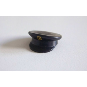 PLAYMOBIL (03197) Chapeau Adulte Casquette Noir Officier Police 3172 3904 3957