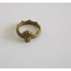 PLAYMOBIL (L8454) MOYEN-AGE - Couronne Dorée Mat pour Reine & Princesses