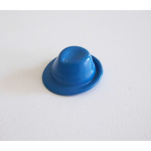 PLAYMOBIL (0330) Chapeau Adulte Chapeau de Ville Bleu Fedora Borsalino Jauni