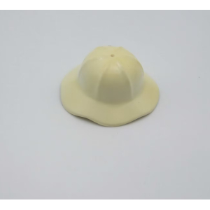 PLAYMOBIL (0373) Chapeau Adulte Style Colonial Blanc Type 1 Jauni