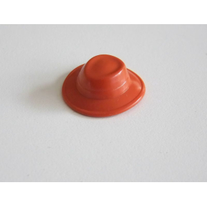 PLAYMOBIL (03163) Chapeau Adulte Orange Foncé Large Bord Aventurier Fermier