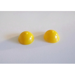 PLAYMOBIL (0332) Lot de 2 Chapeaux Adulte Jaunes pour Femmes Vintage