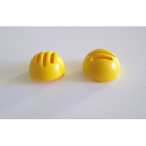 PLAYMOBIL (0416) Chapeaux Enfants - Lot de 2 Casques Jaunes Skate Ski Vélo