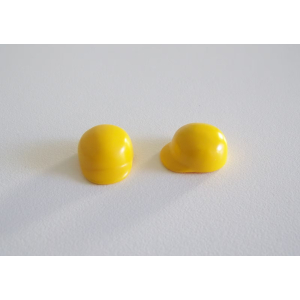 PLAYMOBIL (0418) Chapeaux Enfants - Lot de 2 Casquettes Bombées Jaunes