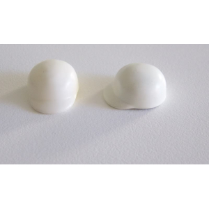 PLAYMOBIL (0424) Chapeaux Enfants - Lot de 2 Casquettes Bombées Blanches