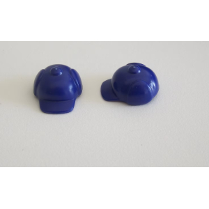 PLAYMOBIL (0427) Chapeaux Enfants - Lot de 2 Caquettes d'Hiver Bleues Foncées