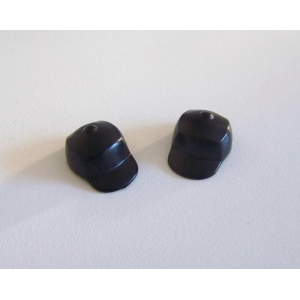 PLAYMOBIL (0409) Chapeaux Enfants - Lot de 2 Casquettes Noires