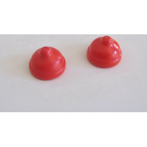 PLAYMOBIL (0444) Chapeaux Enfants - Lot de 2 Bonnets Rouge