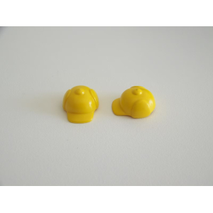 PLAYMOBIL (0429) Chapeaux Enfants - Lot de 2 Caquettes d'Hiver Jaunes