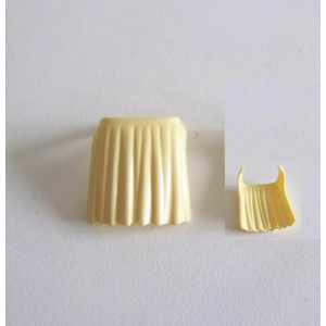 PLAYMOBIL (0140) Tablier Plissé Jaune Clair